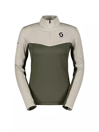 SCOTT | Zipshirt intimo da donna Defined Light | olive